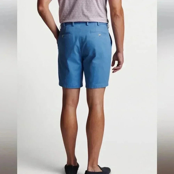 NWT Peter Millar Pilot Twill Short in Twilight Blue size 32 - Picture 2 of 8